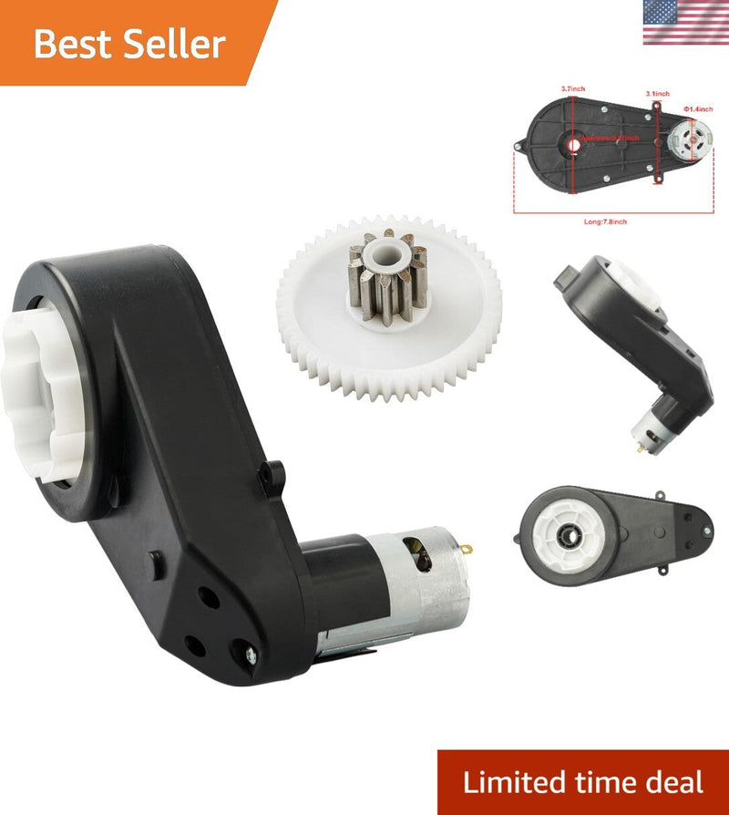 Load image into Gallery viewer, 12V Seamless Gearbox Replacement for Electric Ride-On Cars 550 Motor 30000 RPM
