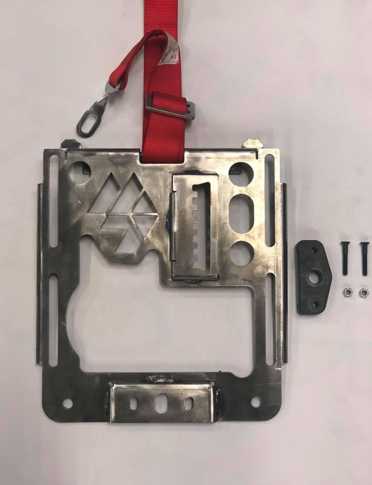 Load image into Gallery viewer, L&amp;W Fab Seat Lowering Base | Polaris RZR XP 1000 / Turbo / Turbo S / RS1
