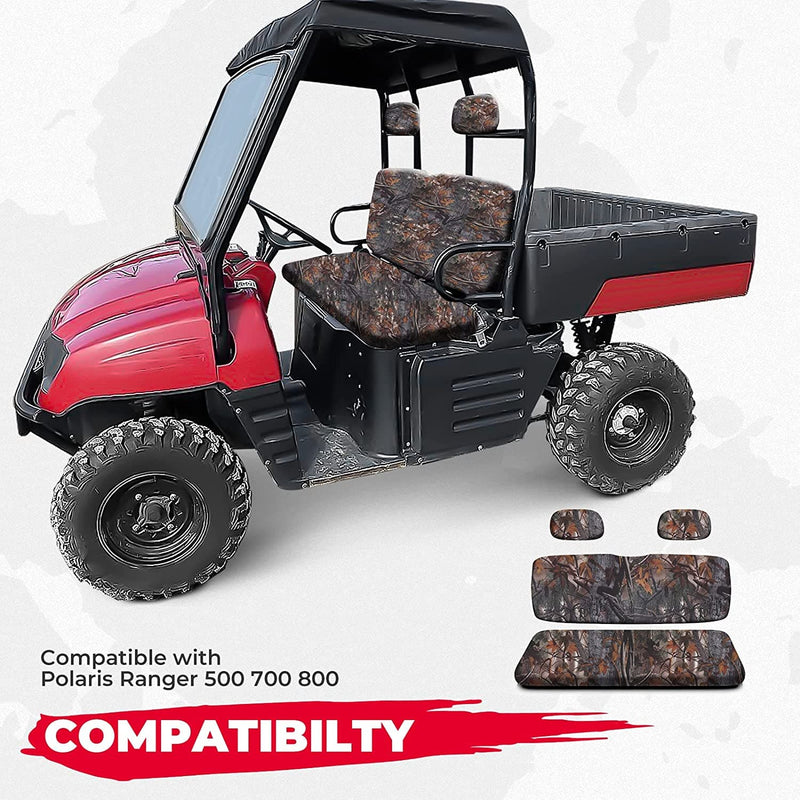 Load image into Gallery viewer, UTV Camo Seat Covers for Polaris Ranger 500 700 800
