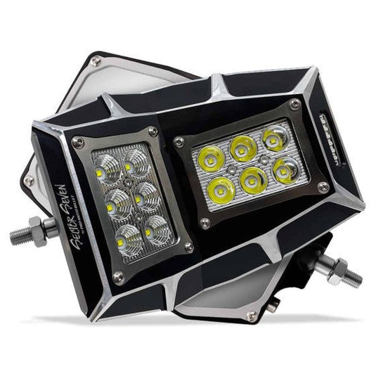 Sector Seven Sawtooth LED Light Mirrors With Turn Signal
