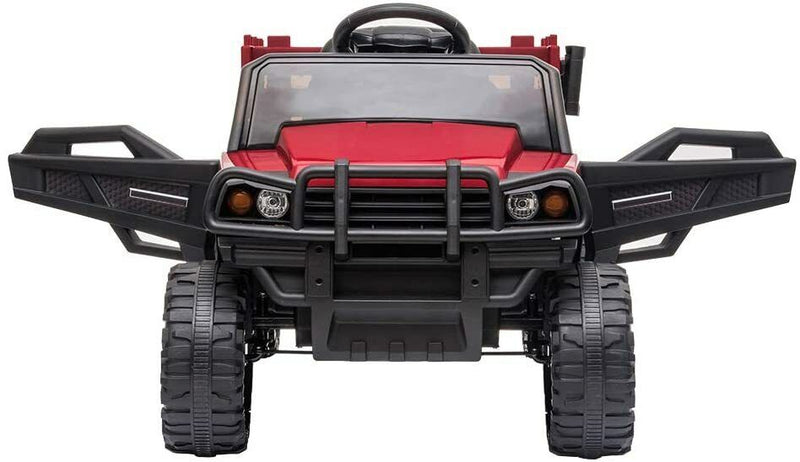 Load image into Gallery viewer, SEGMART 12V Ride-On Tractor Truck with RC Control and Trailer for Kids
