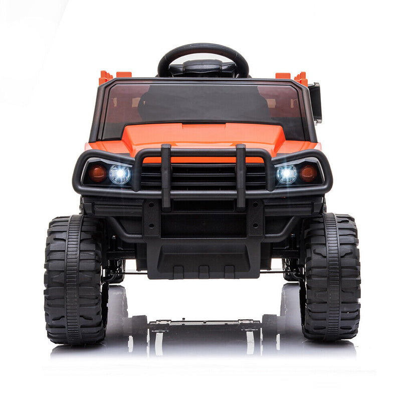 Load image into Gallery viewer, SEGMART 12V Ride-On Tractor Truck with RC Control and Trailer for Kids
