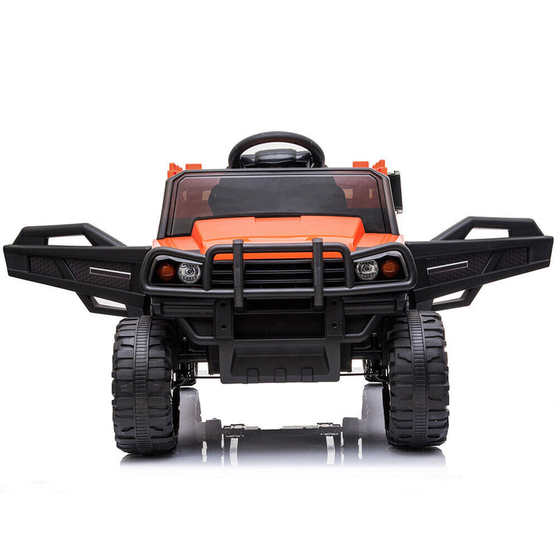 Load image into Gallery viewer, SEGMART 12V Ride-On Tractor Truck with RC Control and Trailer for Kids
