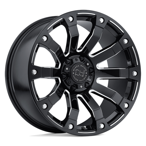 Black Rhino Hard Alloys Selkirk Gloss Black Milled