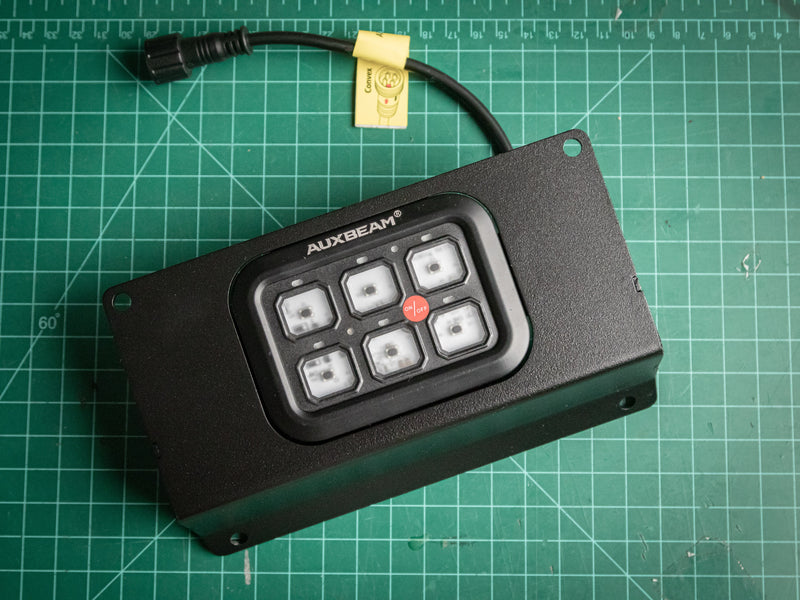 Load image into Gallery viewer, Polaris RZR 200 EFI Auxbeam 6-Gang Switch Panel Mount (2022+)
