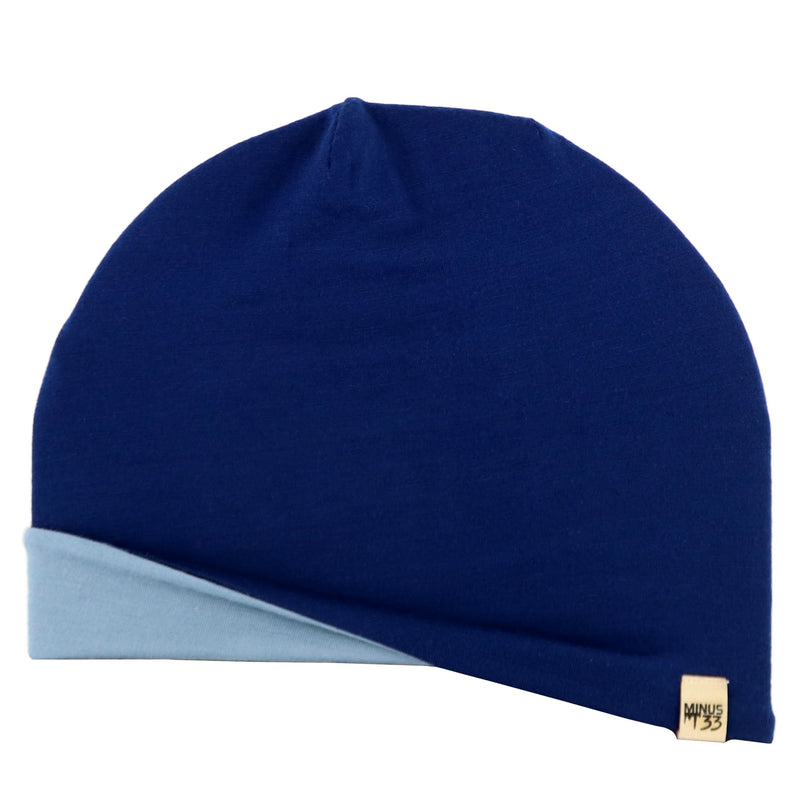 Load image into Gallery viewer, Microweight Reversible Wool Beanie - Woolverino
