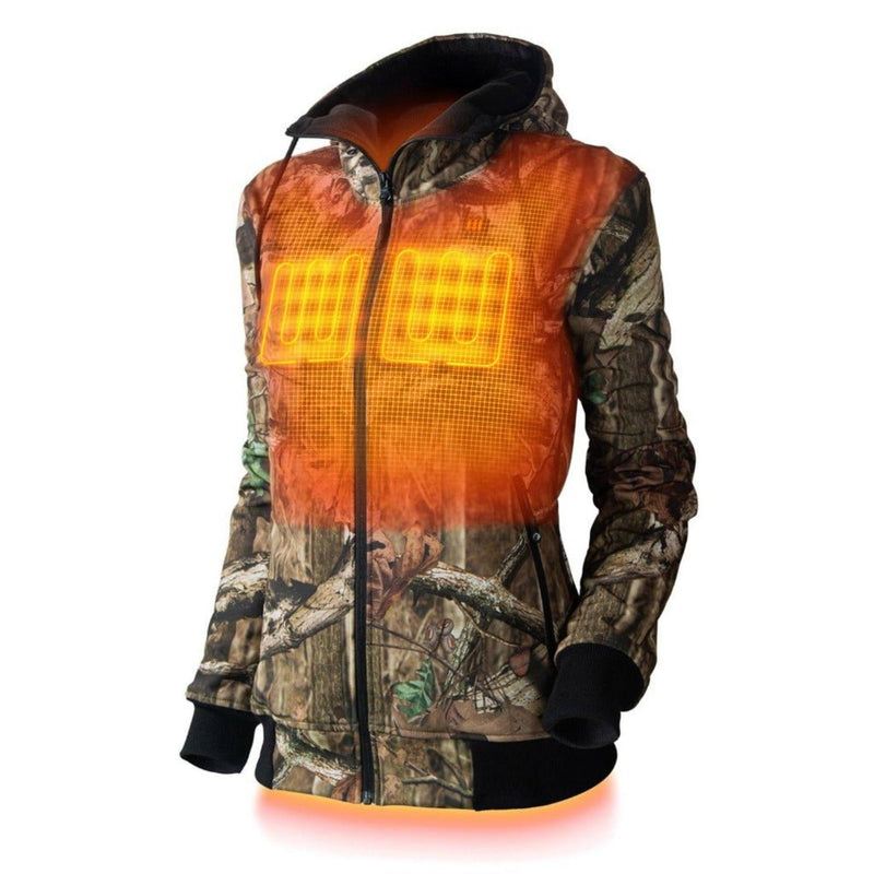 Load image into Gallery viewer, Shadow Women&#39;s Heated Hunting Hoodie - Available in Mossy Oak® and Real Tree®
