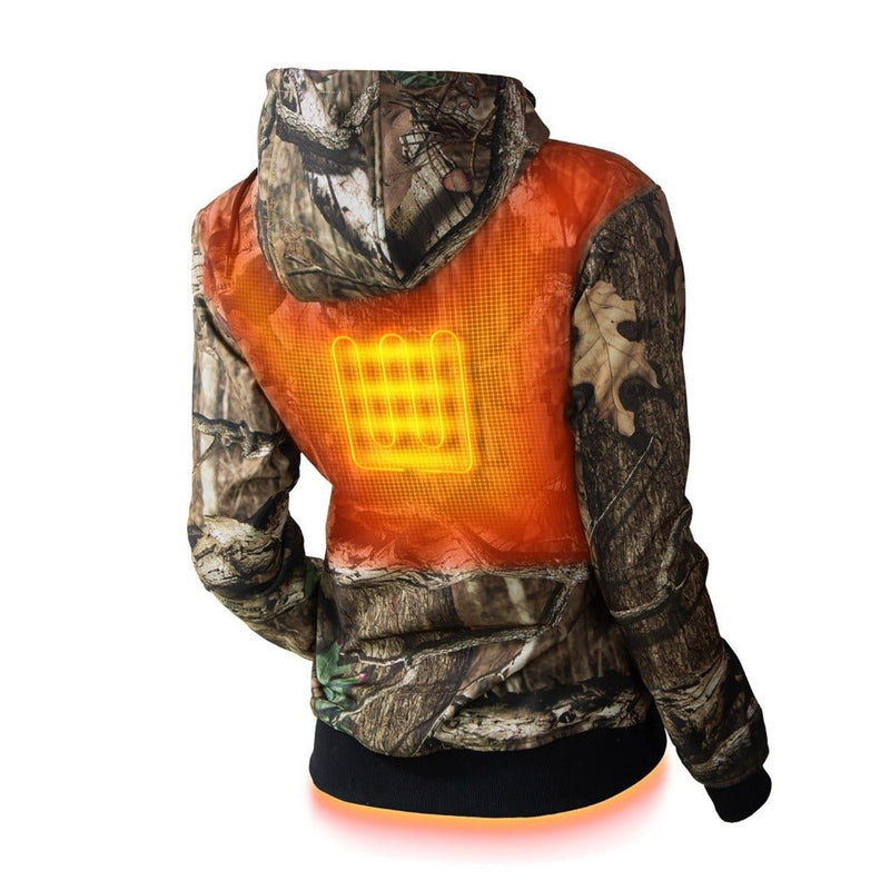 Load image into Gallery viewer, Shadow Women&#39;s Heated Hunting Hoodie - Available in Mossy Oak® and Real Tree®
