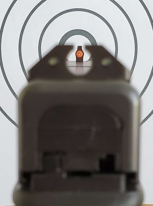 Mark Mini Pistol Light w/ NFA Dual Picture Sights Bundle- Fits Sig P365 and Sig P320 Models