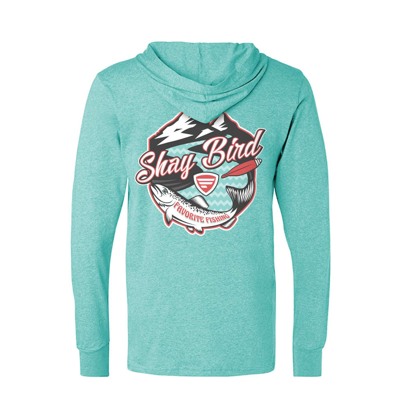 Load image into Gallery viewer, Shay Bird Lightweight Tri-Blend Hoodie
