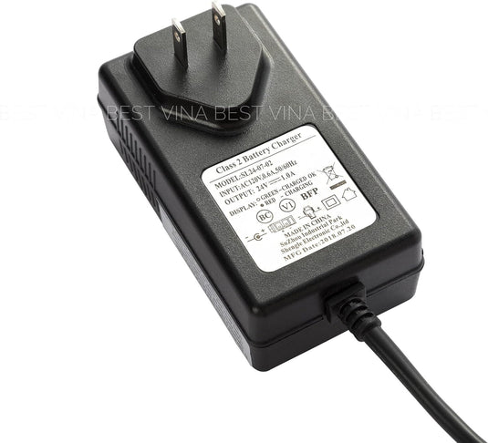 24V Universal Charger Adapter for Kids Ride-On Car Model SL24-07-02
