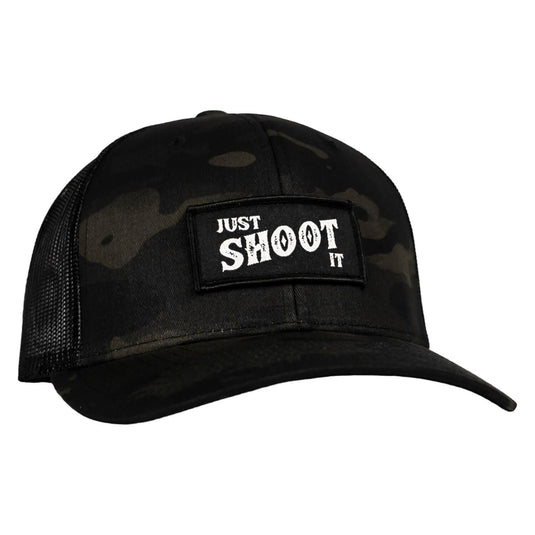 Just Shoot It Patch Snapback Hat