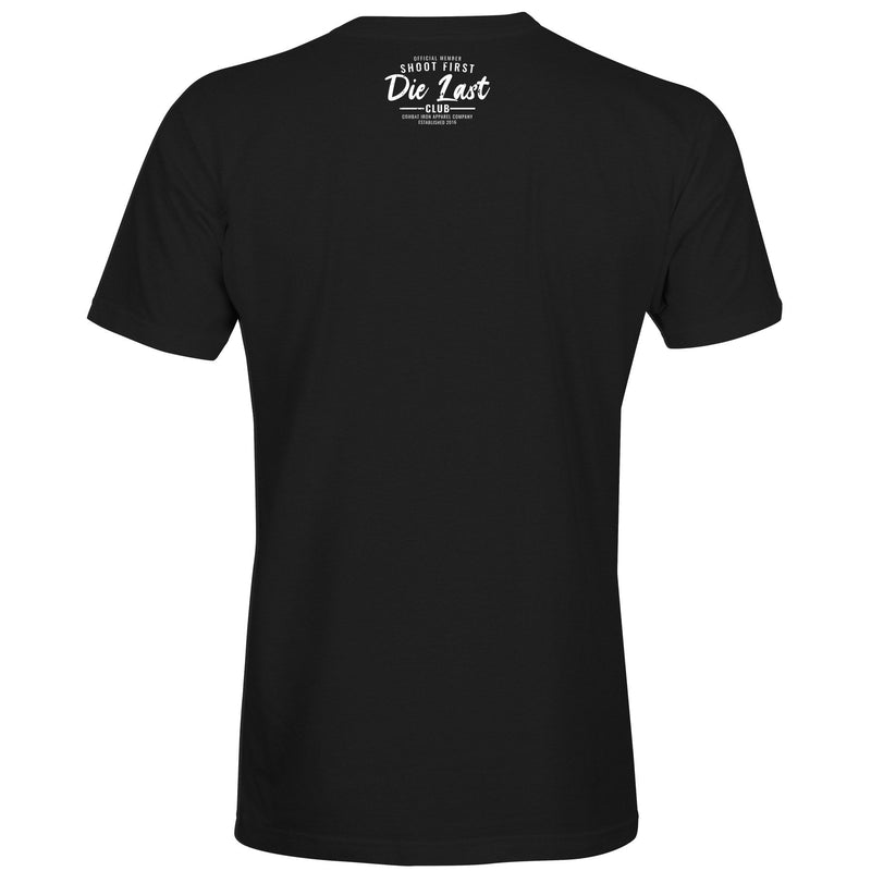 Load image into Gallery viewer, Shoot First. Die Last. Tactical Athlete Club Men&#39;s T-Shirt

