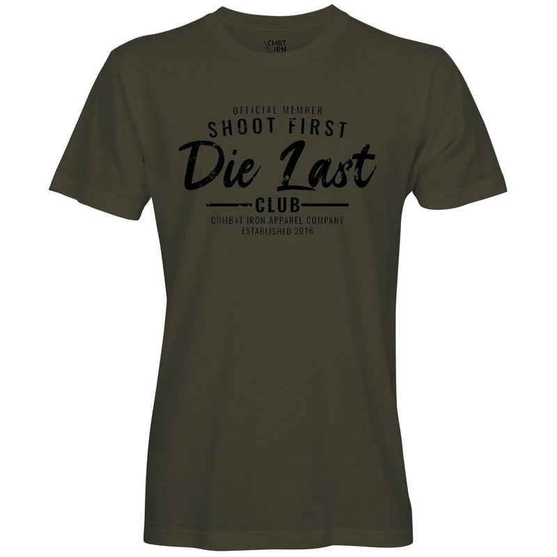 Load image into Gallery viewer, Shoot First. Die Last. Tactical Athlete Club Men&#39;s T-Shirt
