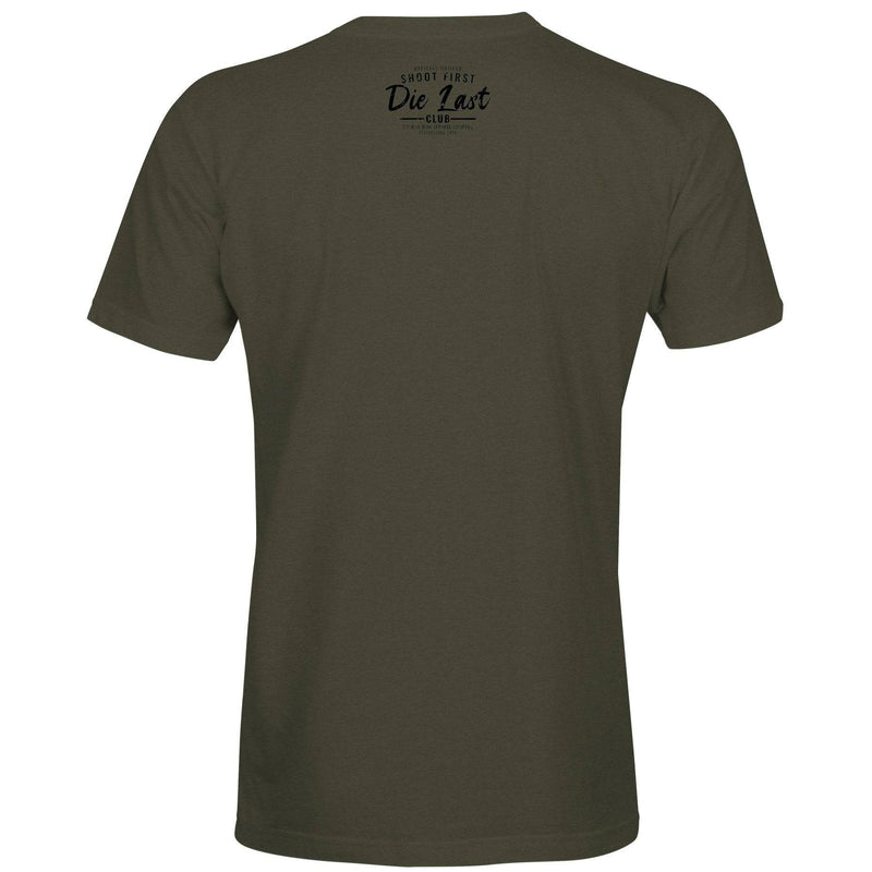 Load image into Gallery viewer, Shoot First. Die Last. Tactical Athlete Club Men&#39;s T-Shirt
