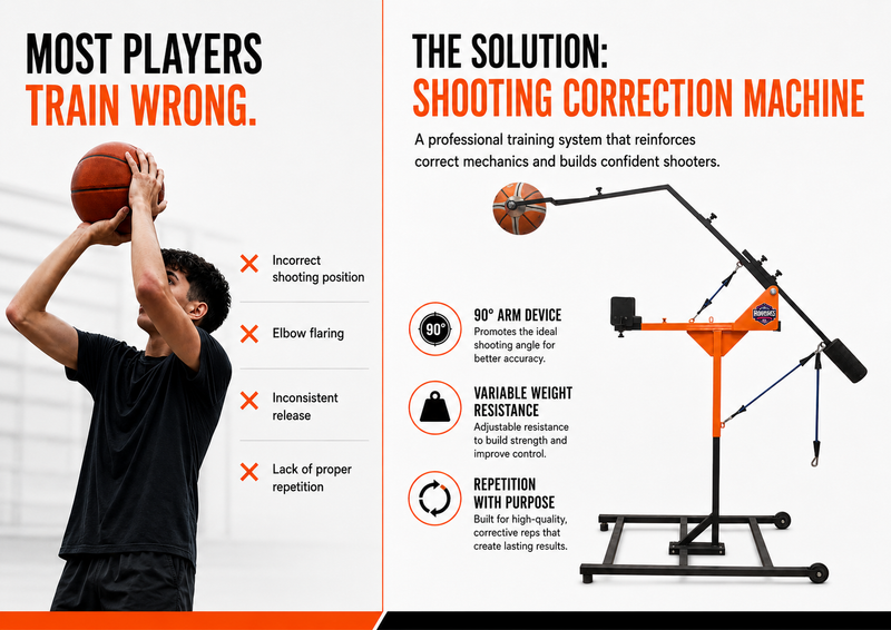 Load image into Gallery viewer, Shooting Correction Machine - Hoopsbasket Basketball Training
