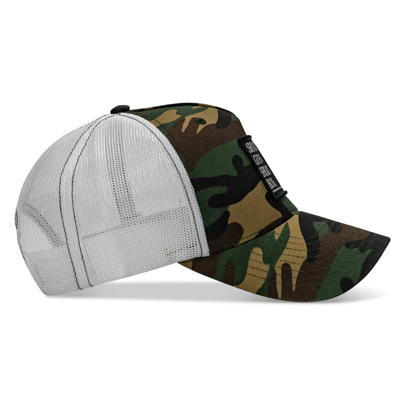 Load image into Gallery viewer, Shooting Guns &amp; Spread&#39;n Buns Patch Snapback Hat
