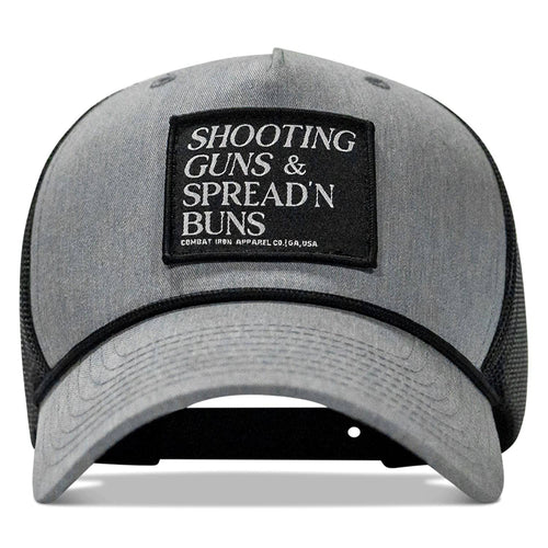 Shooting Guns & Spread'n Buns Patch Rope Snapback Hat
