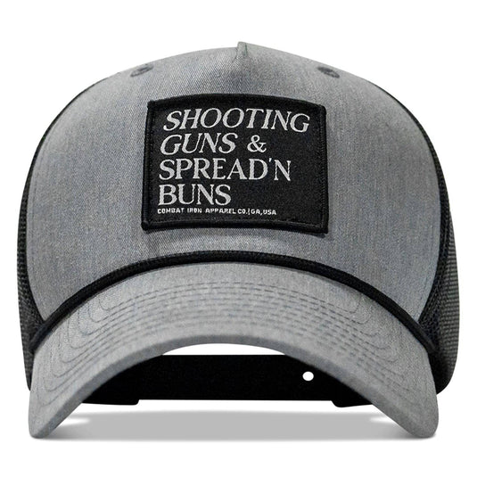 Shooting Guns & Spread'n Buns Patch Rope Snapback Hat