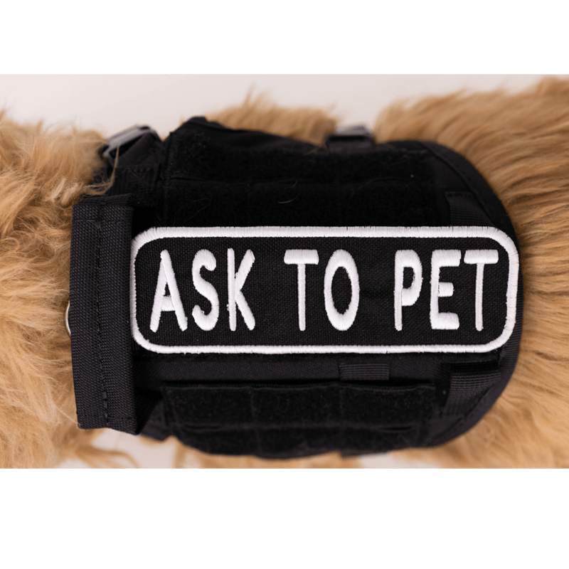 Load image into Gallery viewer, Ask to Pet 2x6 Patch
