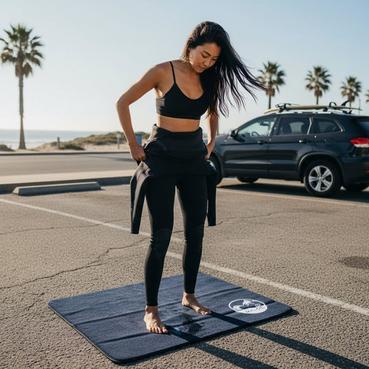 LandingPad – Quick-Dry Changing Mat for Beach & Travel