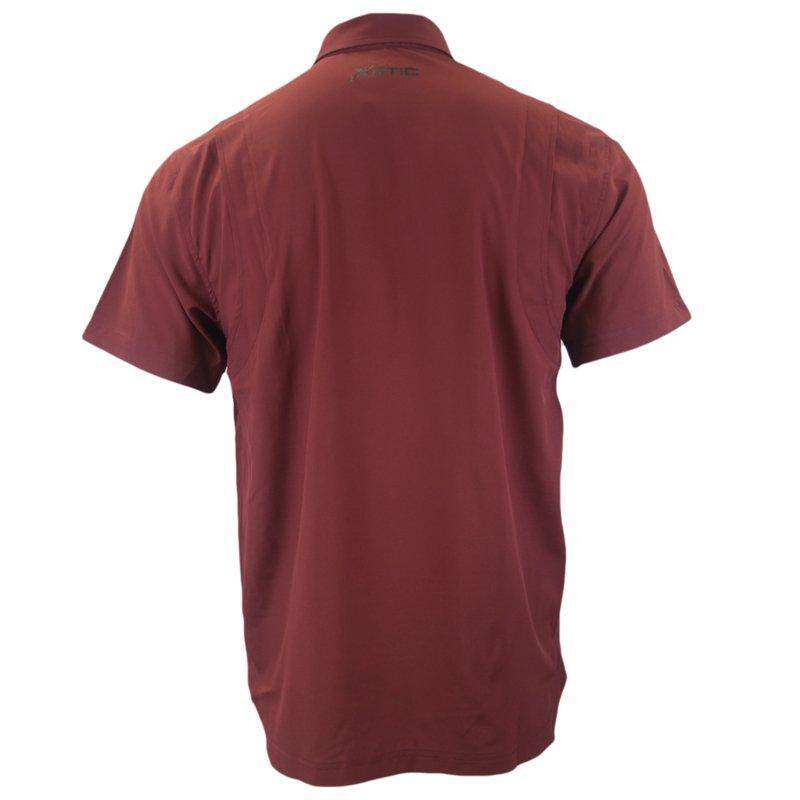 Short Sleeve Solid Lifestyle Button Down w/ REPEL-X - Skoutley Outdoors LLC