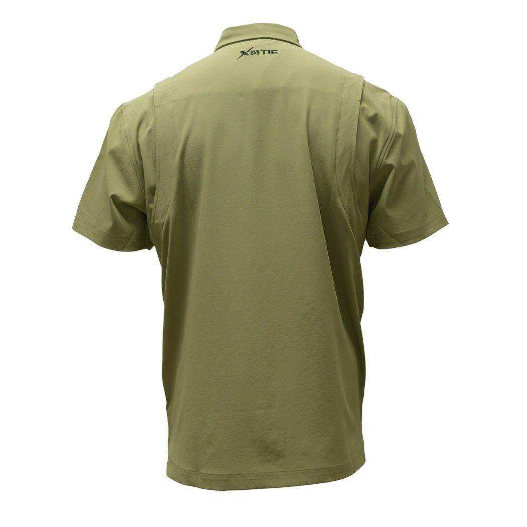Short Sleeve Solid Lifestyle Button Down w/ REPEL-X - Skoutley Outdoors LLC