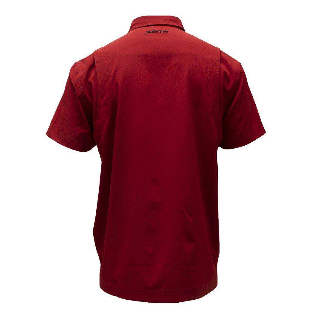 Short Sleeve Solid Lifestyle Button Down w/ REPEL-X - Skoutley Outdoors LLC