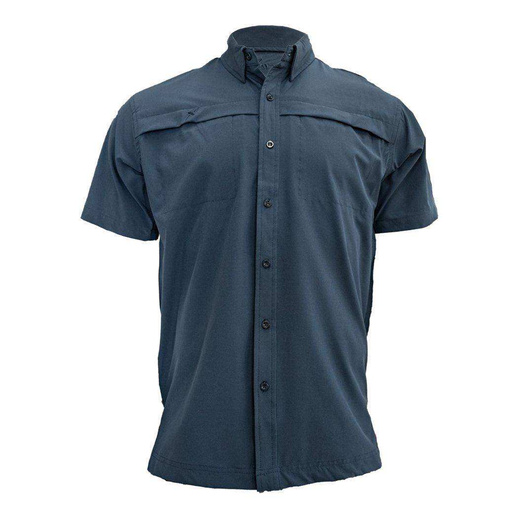 Short Sleeve Solid Lifestyle Button Down w/ REPEL-X - Skoutley Outdoors LLC