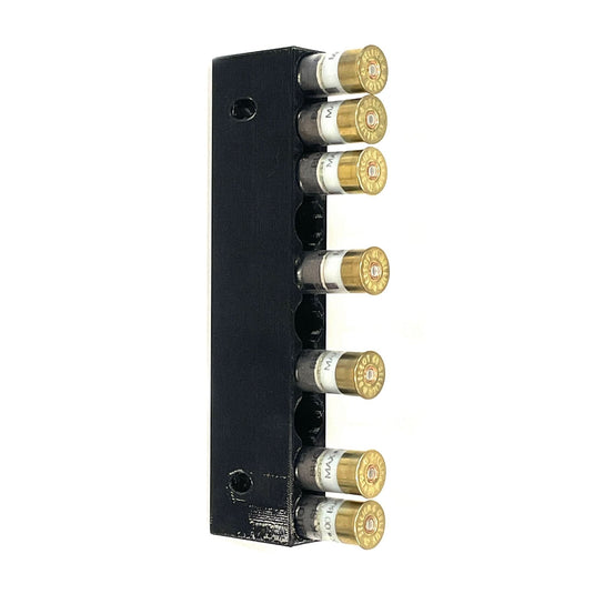 Angled Shotgun Shell Wall Storage Rack