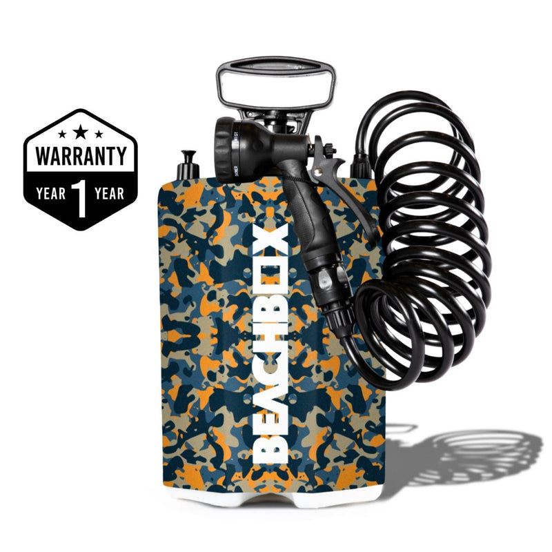 Load image into Gallery viewer, BeachBox Portable Shower Tank - &#39;Camo&#39;
