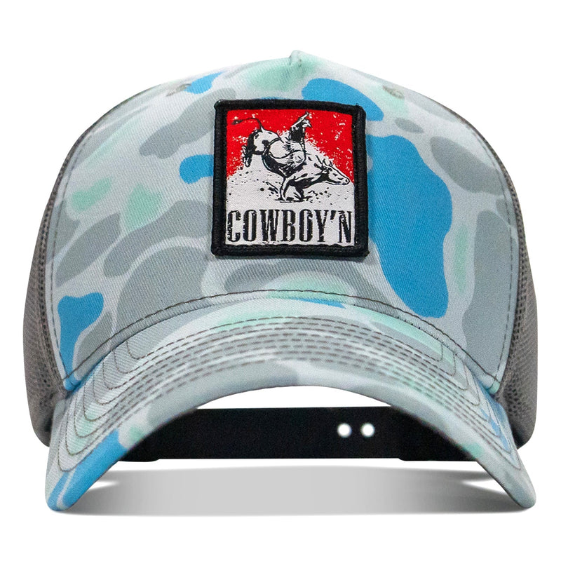 Load image into Gallery viewer, Cowboy&#39;n Knuck If You Buck Patch SnapBack
