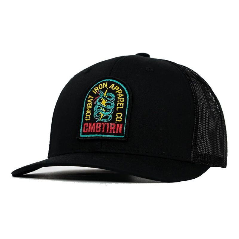 Load image into Gallery viewer, NEON DEFENDER PATCH SNAPBACK HAT
