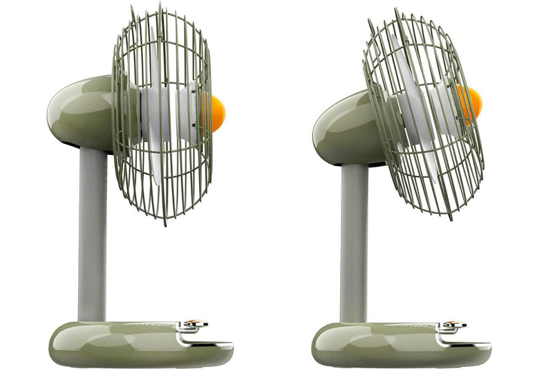 Load image into Gallery viewer, Vintage Rechargeable Fan + Aroma Diffuser
