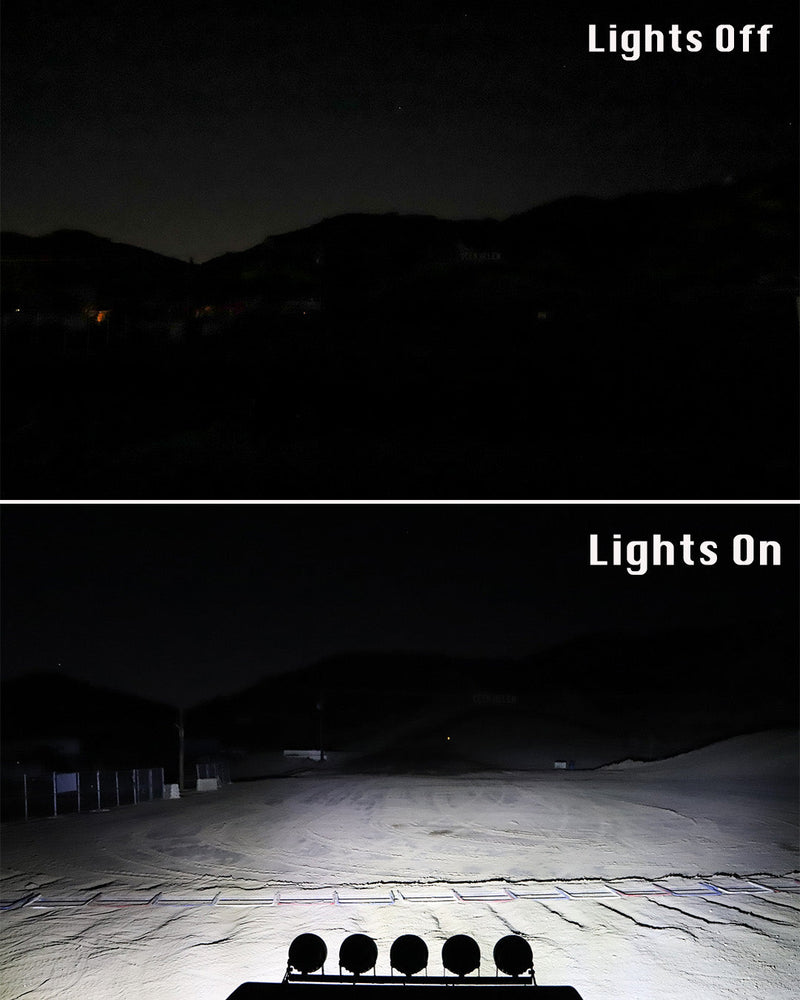 Load image into Gallery viewer, Off Road Side Mirror Pair With Sidewinder LED Pod Lights
