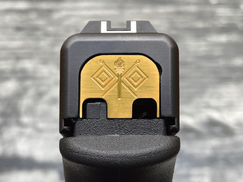 Load image into Gallery viewer, Milspin ARMY Slide Back Plates (Over 100 Emblems)
