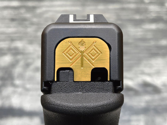 Milspin ARMY Slide Back Plates (Over 100 Emblems)