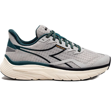 Men's Diadora Equipe Nucleo, Silver DD/Black/Mediterranean, 9.5 2E Wide - Skoutley Outdoors LLC