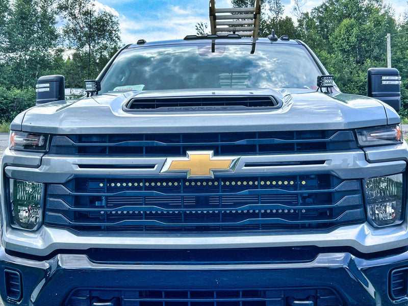 Load image into Gallery viewer, 2020+ Chevrolet Silverado 2500/3500HD Dual 40s Light Bars
