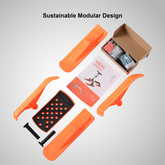 Modular Snow Upgrade Package for S, M, L Kits and Go-Kart