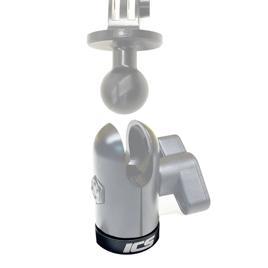 Single flange joint w/screw - Matte