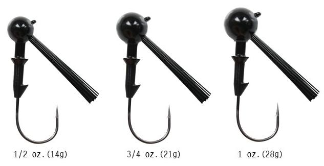 Load image into Gallery viewer, Reaction Tackle Tungsten Football Jigs (2-Pack)
