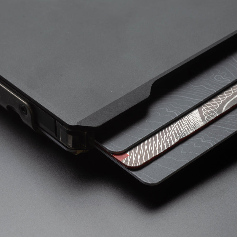 Load image into Gallery viewer, SK1 SLIDE KICK WALLET WITH TITANIUM MONEY CLIP
