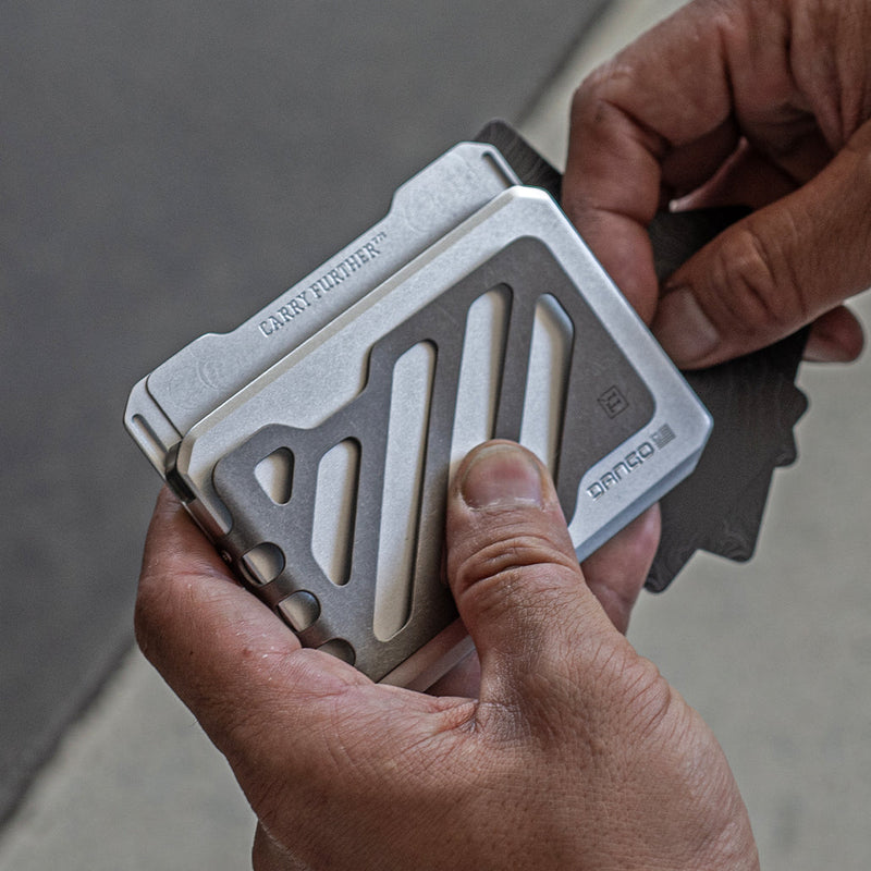 Load image into Gallery viewer, SK1 SLIDE KICK WALLET WITH TITANIUM MONEY CLIP
