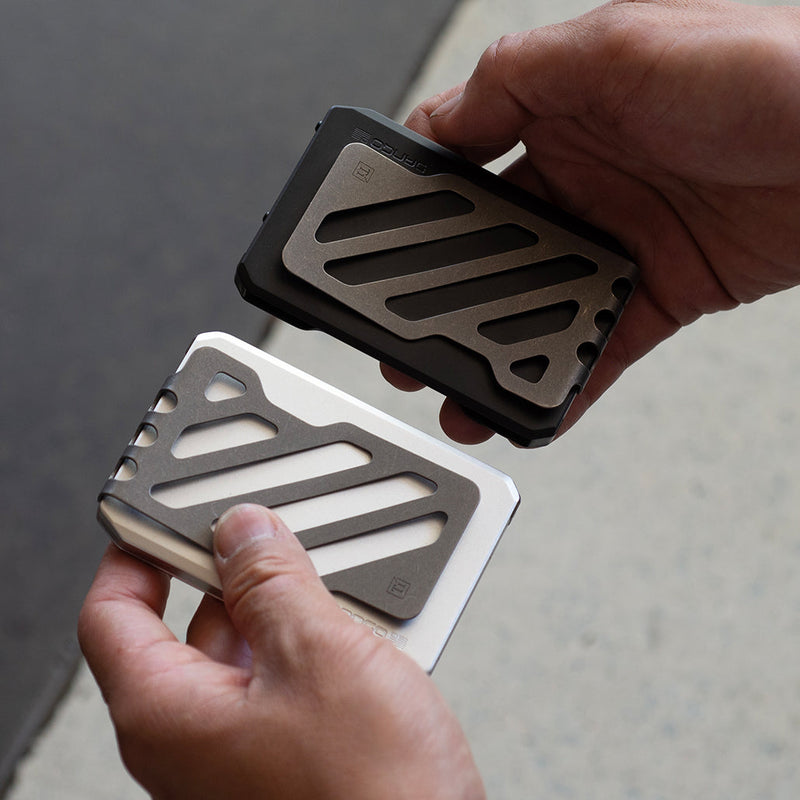 Load image into Gallery viewer, SK1 SLIDE KICK WALLET WITH TITANIUM MONEY CLIP

