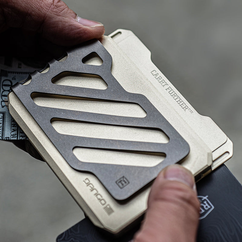 Load image into Gallery viewer, SK1 Slide Kick Wallet with Titanium Money Clip
