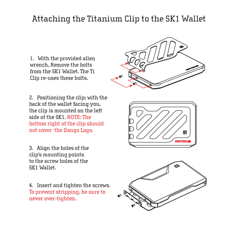 Load image into Gallery viewer, SK1 TITANIUM MONEY CLIP
