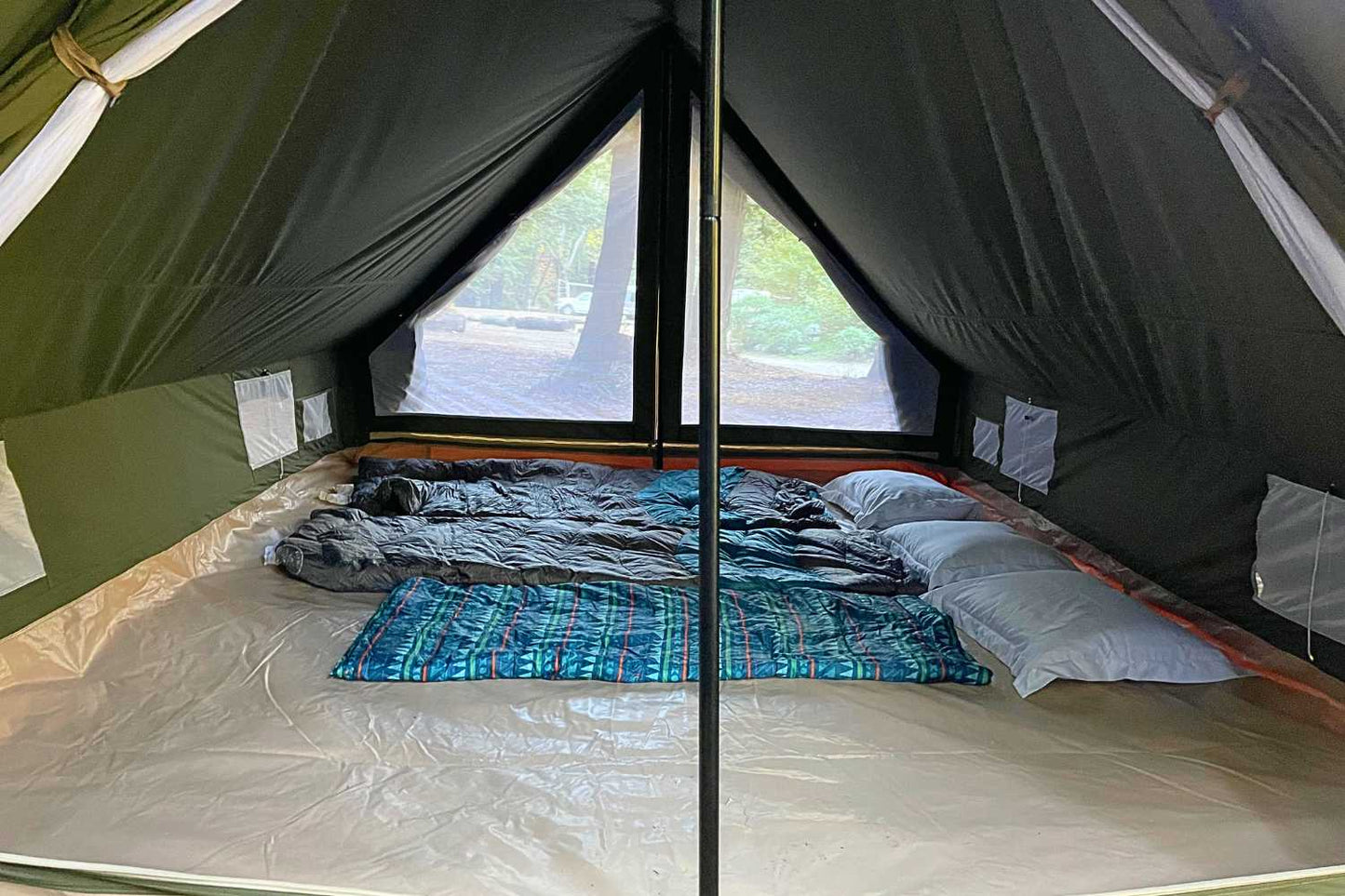 Canvas A-Frame Tent - The Scout About™ - Skoutley Outdoors LLC