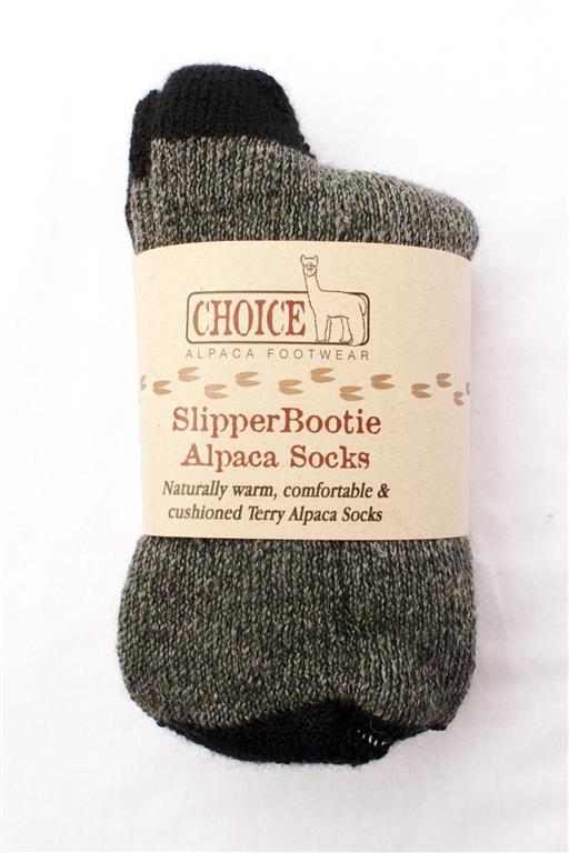Load image into Gallery viewer, SlipperBootie Alpaca Sock
