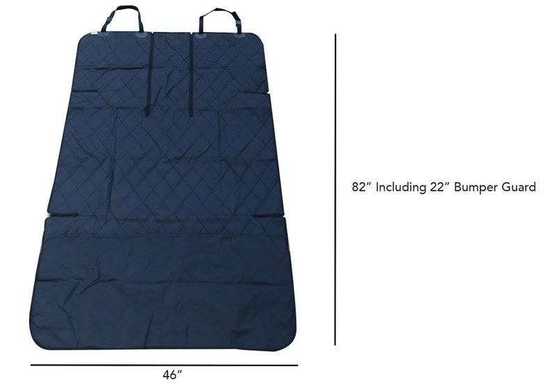Load image into Gallery viewer, WATERPROOF SUV Cargo Liner for fold down 60/40 divided seats with pass-through option
